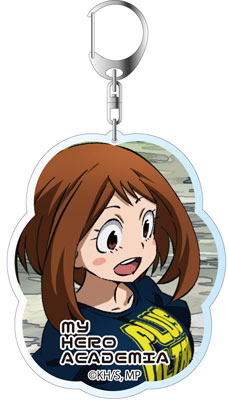 僕のヒーローアカデミア デカキーホルダー 麗日お茶子 BBQver[コンテンツシード]《在庫切れ》