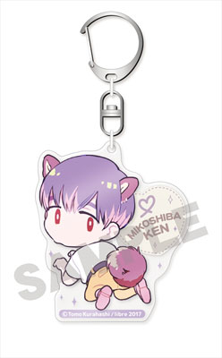 ピンクとまめしば アクリルキーホルダー (2)御子柴健[ゼクストワークス]《在庫切れ》