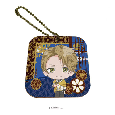 レザーミラーチャーム「茜さすセカイでキミと詠う」45/物部守屋[A3]《在庫切れ》