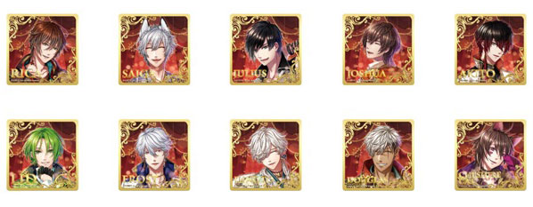 夢王国と眠れる100人の王子様 トレーディングスクエア缶バッジ