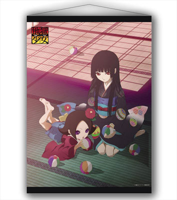 【激レア品　未開封美品】地獄少女 宵伽 描き下ろしB2タペストリー 　閻魔あい Yahoo!オークション - 中古品 C92 藤商事 地獄少女 宵伽 閻魔
