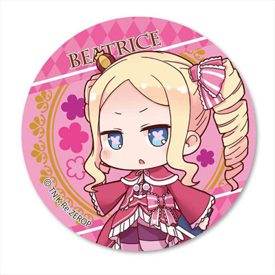 てくトコ缶バッチ Re：ゼロから始める異世界生活 ベアトリス[ベルハウス]《在庫切れ》