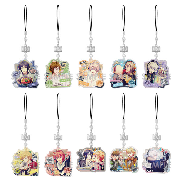 アイドリッシュセブン ゆらゆらチャームコレクション～オフショットアルバム～ 10個入りBOX[ソル・インターナショナル]《在庫切れ》