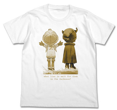 メイドインアビス 奈落を目指す者Tシャツ/WHITE-L（再販）[コスパ]《発売済・在庫品》