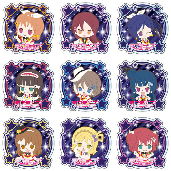 ラブライブ！サンシャイン！！ アクリルバッジ MIRAI TICKETver 9個入りBOX[コンテンツシード]《在庫切れ》