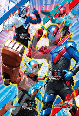 ジグソーパズル 仮面ライダービルド 仮面ライダービルド 108ラージピース(108-L595)[ショウワノート]《在庫切れ》