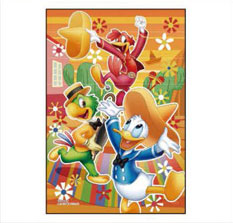 ジグソーパズル プリズムアート ジグソーパズルプチ Disney 三人の騎士 70ピース (97-164)[やのまん]《在庫切れ》