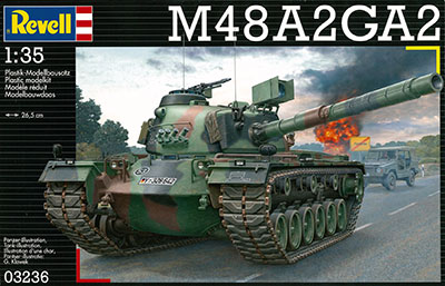 1/35 M48 A2GA2 プラモデル[ドイツレベル]《在庫切れ》