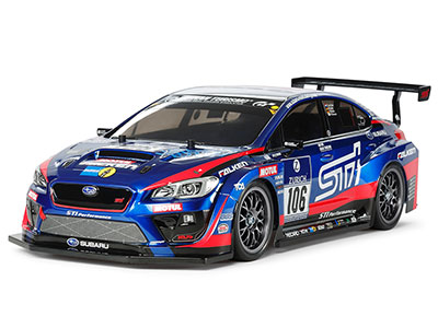 1/10電動RCカー SUBARU WRX STI NBRチャレンジ (TT-02シャーシ)[タミヤ]《在庫切れ》