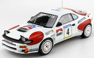 1/18 トヨタ セリカ GT-FOUR(ST185) Repsol 1992 No.4 カタルニアラリー(サインツ)[TOPMARQUES]【送料無料】《在庫切れ》