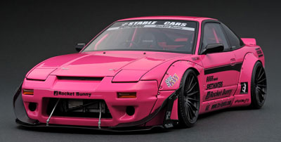 1/18 Rocket Bunny 180SX Purple[イグニッションモデル]【送料無料