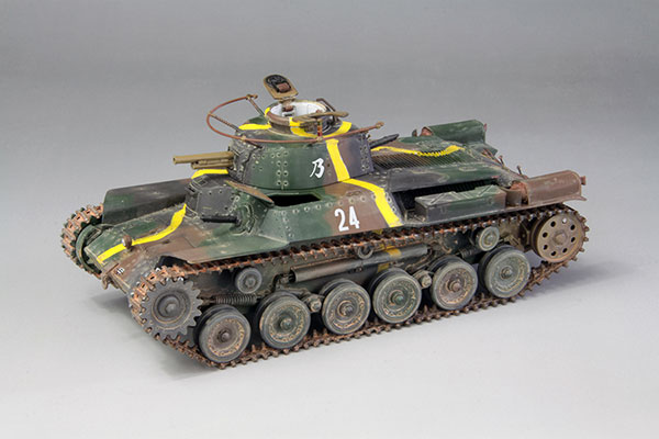 1/35 帝国陸軍 九七式中戦車[チハ]57mm砲装備 前期型車台 プラモデル