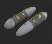 1/48 P-51D 108ガロン紙製増槽 (2個入り) (エアフィックス用)[エデュアルド]《在庫切れ》