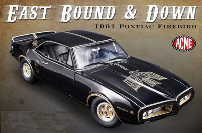 1/18 ポンティアック ファイヤーバード 1967 East Bound ＆ Down[ACME