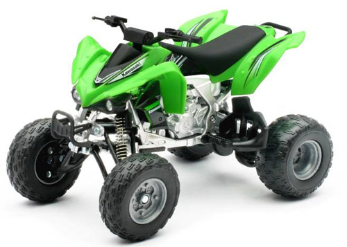 【中古】1/12 完成品バイク Kawasaki KFX450R[スカイネット]