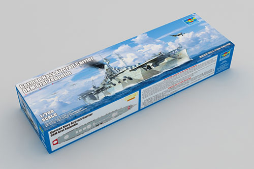 1/700 ドイツ海軍 航空母艦 グラーフ・ツェッペリン プラモデル