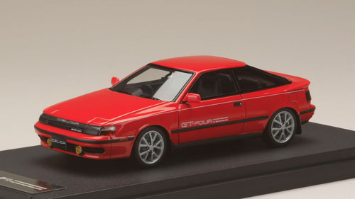 1/43 トヨタセリカ GT-Four (ST165) 1986 スーパーレッドII[MARK43