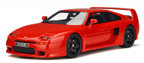 【超レア！】1/18 ヴェンチュリー 400GT フェーズ２BBS深リムカスタム 1/18 ヴェンチュリー 400 GT フェーズ 2（レッド）[OttO mobile]《在庫