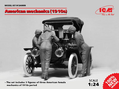 ICM 1/24 T型 フォード 1910 ツーリング プラモデル(品) (shin-