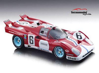 1/18 フェラーリ 512M ル・マン24時間 1971 #6 Manfredini/Gagliardi