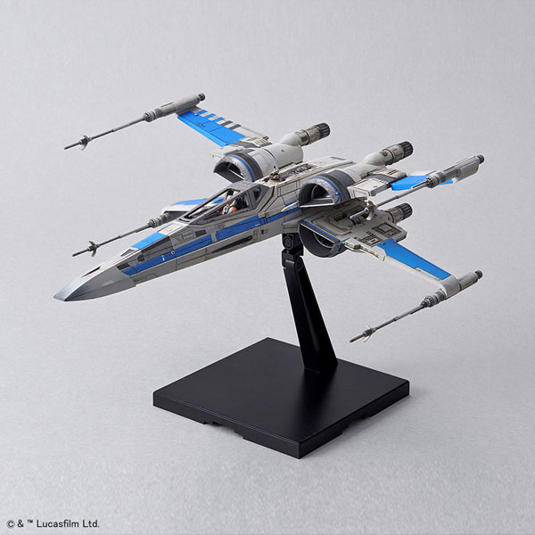 【中古】スター・ウォーズ 1/72 Xウイング・ファイター レジスタンス ブルー中隊仕様 プラモデル[バンダイ]