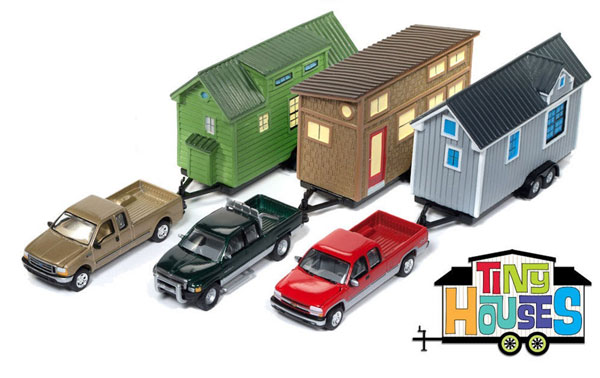 Tiny Houses - Release 1B 3種セット[Johnny Lightning]《在庫切れ》