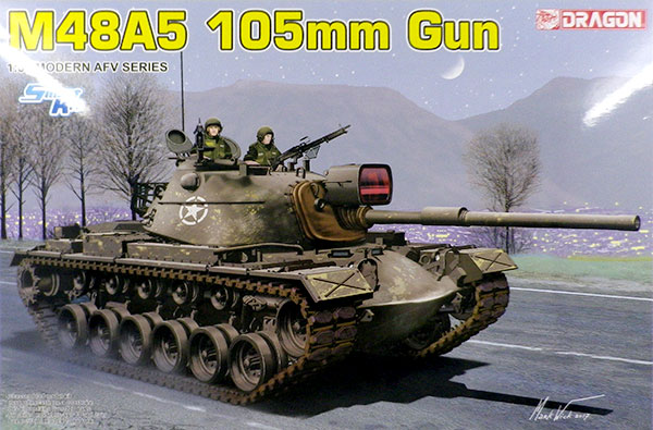 1/35 アメリカ軍 主力戦車 M48A5 パットン 105mm砲 プラモデル