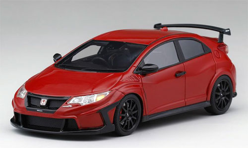 【ミニカー】ミニチュアカーモデル 1/43 ホンダ シビック 無限 RR レッド [EBBRO]