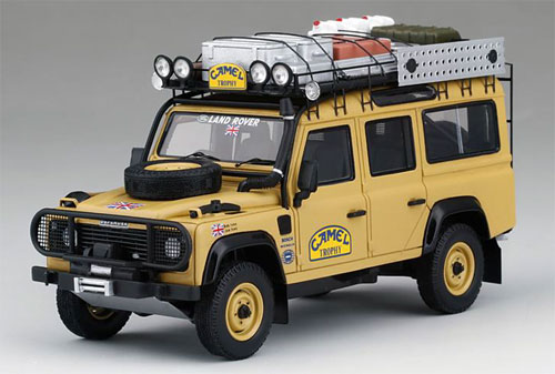1/43　TSM　ランドローバー　ディフェンダー　1989 1/43 ランドローバー ディフェンダー 1989 キャメルトロフィー 優勝車