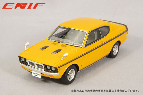 1/43 三菱 コルト ギャラン GTO MR 1970 ケニアオレンジ[ENIF]《在庫切れ》