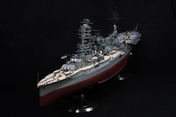 1/350 艦船モデルSPOT 旧日本海軍航空戦艦 伊勢(第六三四航空隊/瑞雲18 