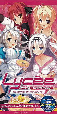 (箱破損特価新品)【特典】リセ Lycee オーバーチュア Ver. ゆずソフト 1.0 ブースター 20パック入りBOX[ムービック]《在庫切れ》