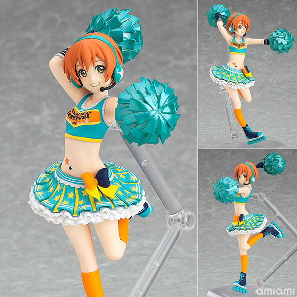 【中古】【特典】figFIX ラブライブ！ スクールアイドルフェスティバル 星空凛 チアガールver. 完成品フィギュア(GOOD SMILE ONLINE SHOP限定)[マックスファクトリー]