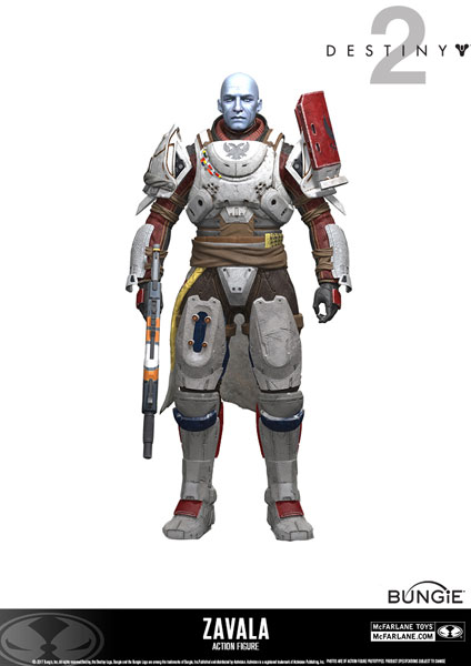 Destiny デスティニー2/ ザヴァラ 7インチ アクションフィギュア