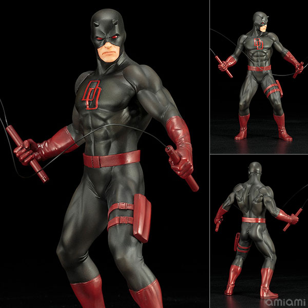 ARTFX+ MARVEL UNIVERSE デアデビル ブラックスーツ 1/10 簡易組立