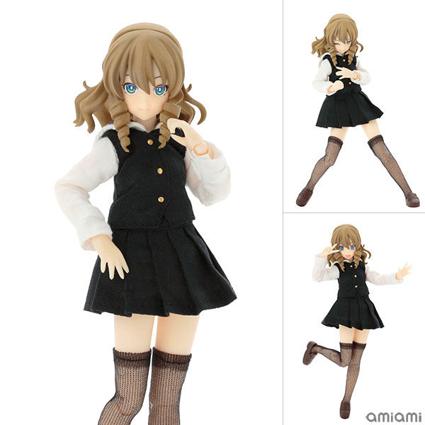 【中古】1/12 アサルトリリィシリーズ 037 カスタムリリィ Type-H ライトブラウン 完成品ドール[アゾン]