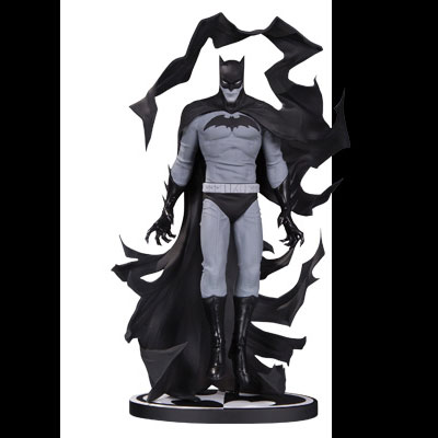 【中古】開封 DCコレクティブルズ バットマン ブラック＆ホワイト スタチュー グレッグ･カプロ 2nd エディション[17][240017702180] 中古】開封 DCコレクティブルズ バットマン ブラック＆ホワイト