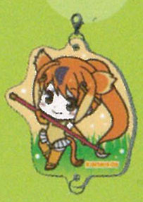 Happyくじ けものフレンズ H賞 プリントラバーチャーム&フレンズカード キンシコウ(プライズ)