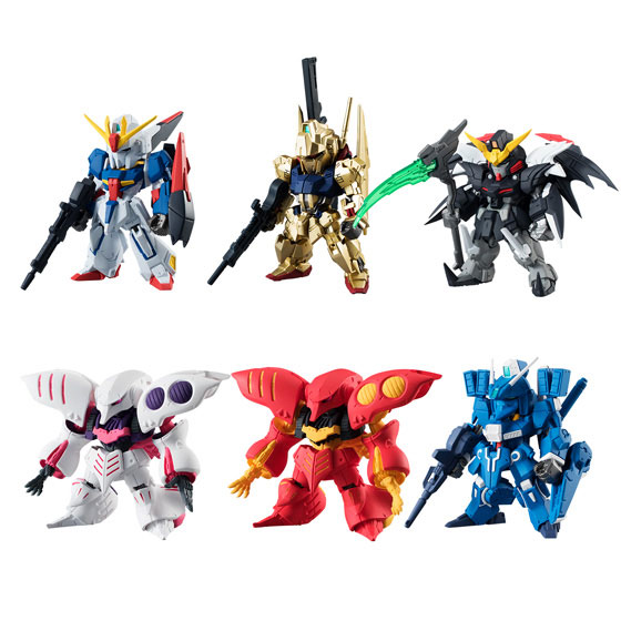 FW GUNDAM CONVERGE ♯7 全6種セット