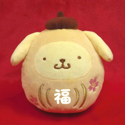 だるま ポムポムプリン ぬいぐるみ[ナカジマコーポレーション]《在庫切れ》