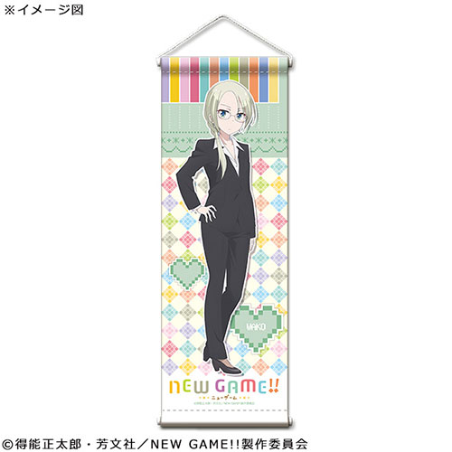 NEW GAME！！ ミニタペストリー 大和・クリスティーナ・和子[GATE]《在庫切れ》