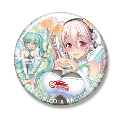 巡音ルカ レーシングVer.2017 ビッグ缶バッジ 巡音ルカ レーシングVer