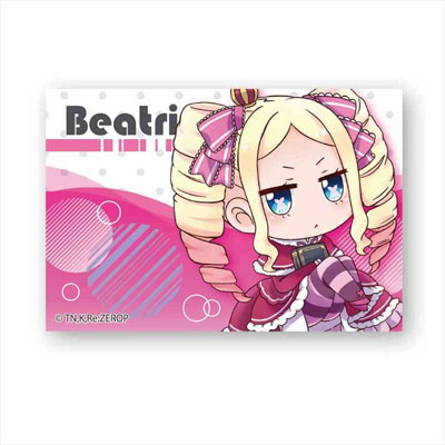 ぷかっしゅBIGスクエア缶バッチ Re：ゼロから始める異世界生活/ベアトリス[ベルハウス]《在庫切れ》