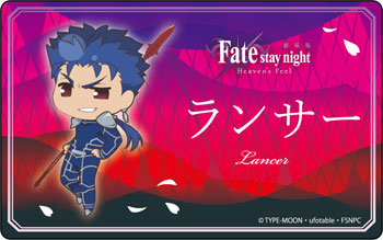 劇場版 Fate Stay Night Heaven S Feel プレートバッジ ランサー コンテンツシード 在庫切れ