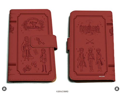 手帳型マルチケース「イケメン革命◆アリスと恋の魔法」01/赤の軍(グラフアートデザイン)[A3]《在庫切れ》