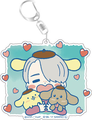 ユーリ！！！ on ICE×サンリオキャラクターズ デカキーホルダー 集合