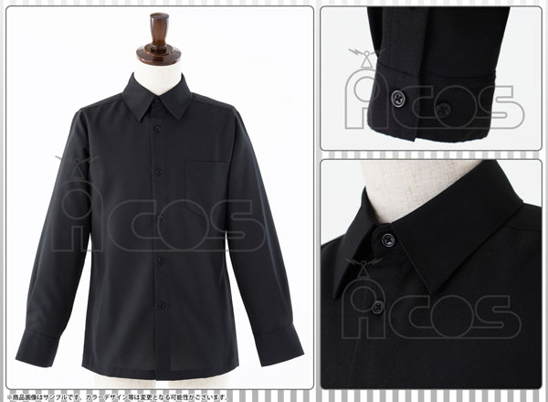 ノンキャラオリジナル 衣装 Yシャツ 黒 Ver 3 Lサイズ 再販 Acos 在庫切れ