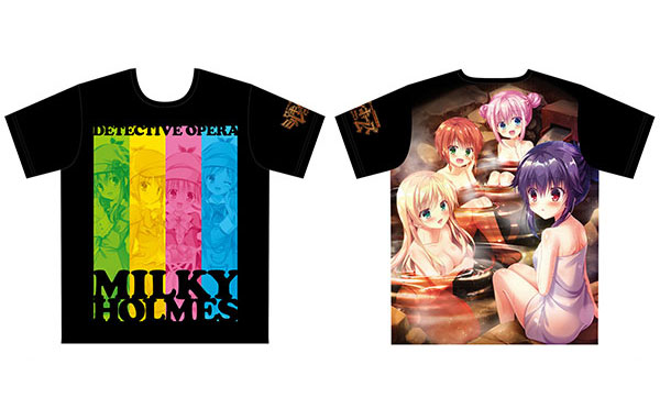 贈り物 探偵オペラ ミルキィホームズ フルグラフィックTシャツ Lサイズ アイドル