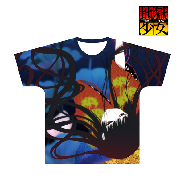 地獄少女 Tシャツ 地獄少女 宵伽 フルグラフィックTシャツ/ユニセックス(サイズ/L