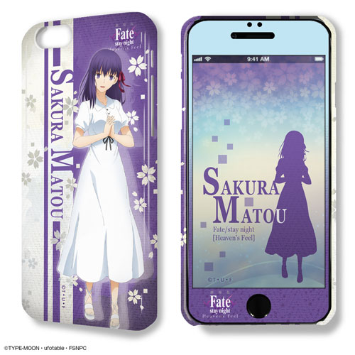 デザジャケット「Fate/stay night [Heaven’s Feel]」iPhone 6/6sケース＆保護シート 04(間桐桜/B)[ライセンスエージェント]《在庫切れ》